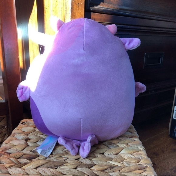 Squishmallows Stasia the Purple Sea Cow in 8" - Picture 3 of 7